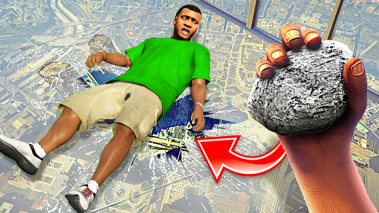 Gehe NIEMALS über die GLASBRÜCKE in GTA 5...🥛🌉