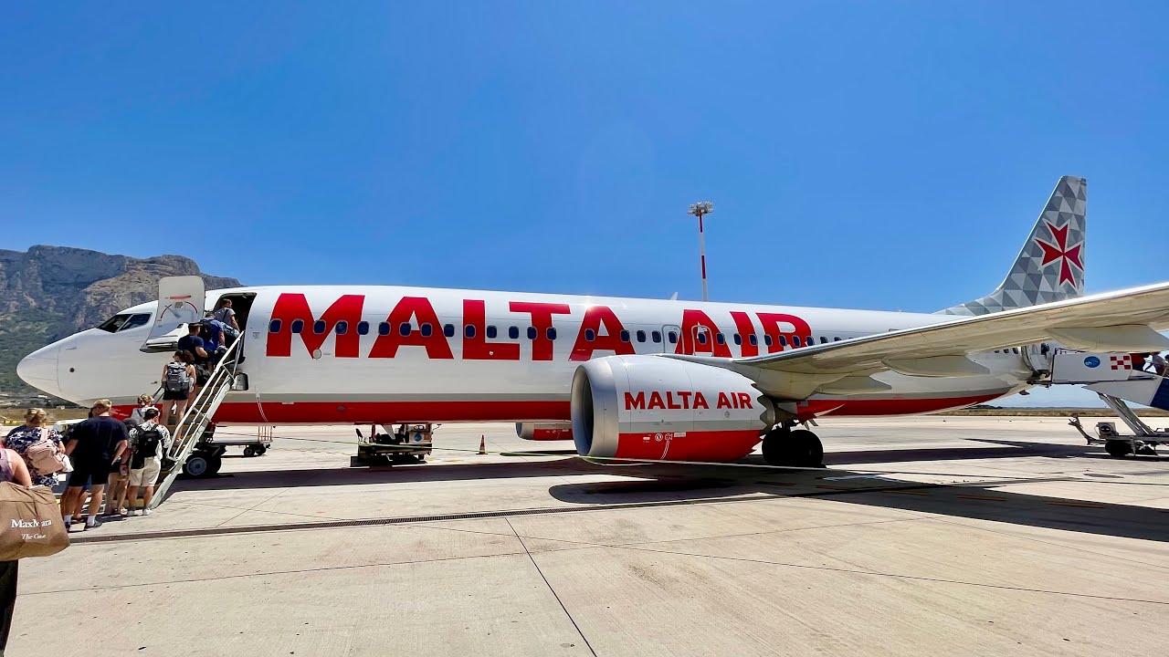Boeing 737 MAX 8-200 | Malta Air | Палермо (PMO) — Берлин (BER) | Полный Полёт | 4К