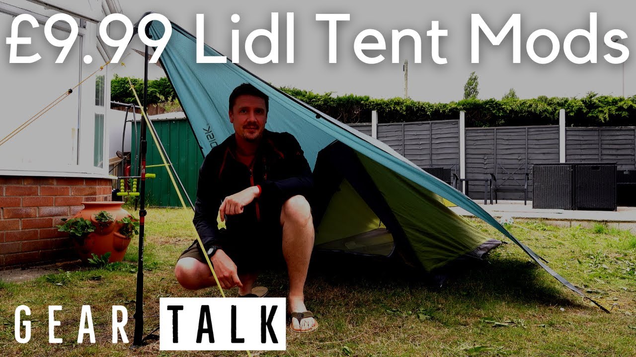 Upgrading my £9.99 Lidl tent!