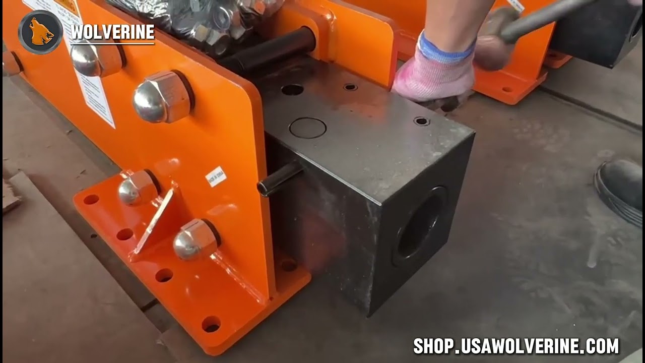 How to Remove the Main Chisel Rod on the Wolverine Post Driver (PD-12-08D)