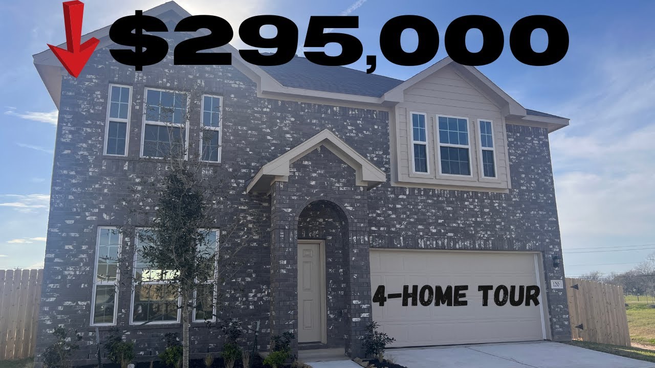 Houston Texas| Angleton Texas Homes For Sale// New Construction// FOUR Home Tours #walkthrough