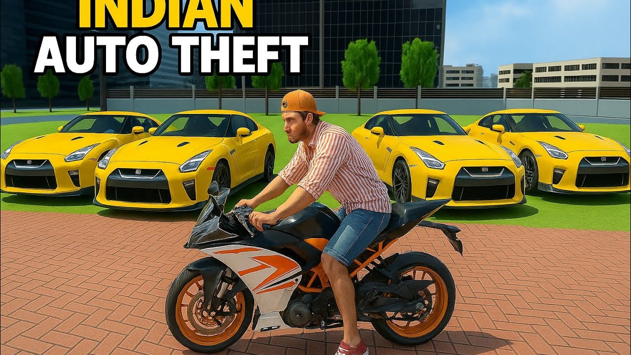 🎮Franklin order by most expensive 3️⃣ Nissan GT-R in Indian 🇮🇳 auto theif auto simulator