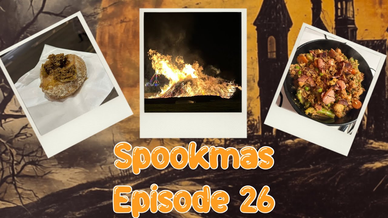 🎆🍩 Spookmas 2026 Ep. 26 | Bonfire Night, Amazing Fireworks & a Shared Donut ✨🔥