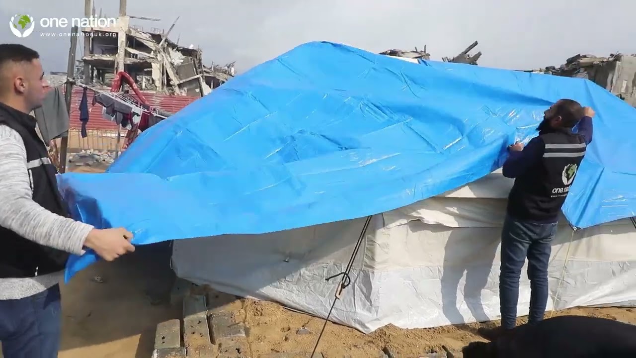 Gaza – Distributed Nylon Covers & Tents