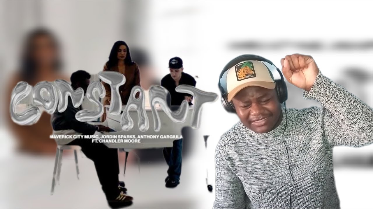 Constant by Jordan sparks ft Anthony gargiula and Chandler Moore video reaction - First time listen