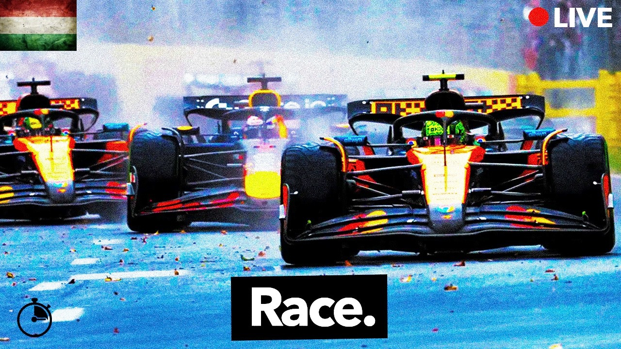 🔴F1 LIVE: HUNGARIAN GP RACE WATCHALONG - Commentary + Live Timing