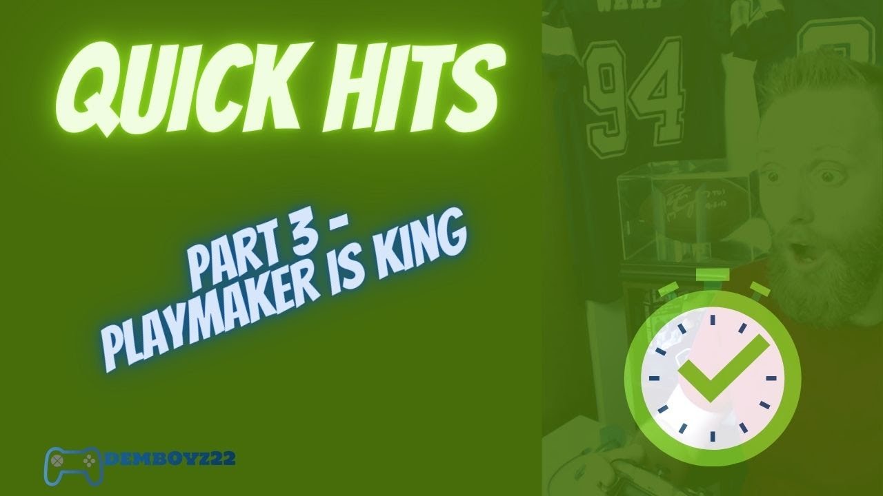 Madden NFL 21 Tips - Offensive Tips - playmaker