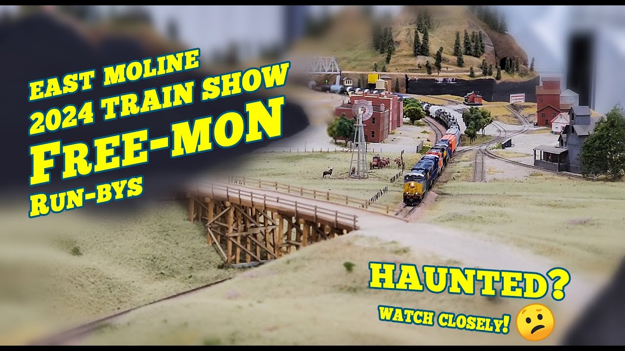 Free-moN at East Moline Train Show 2024