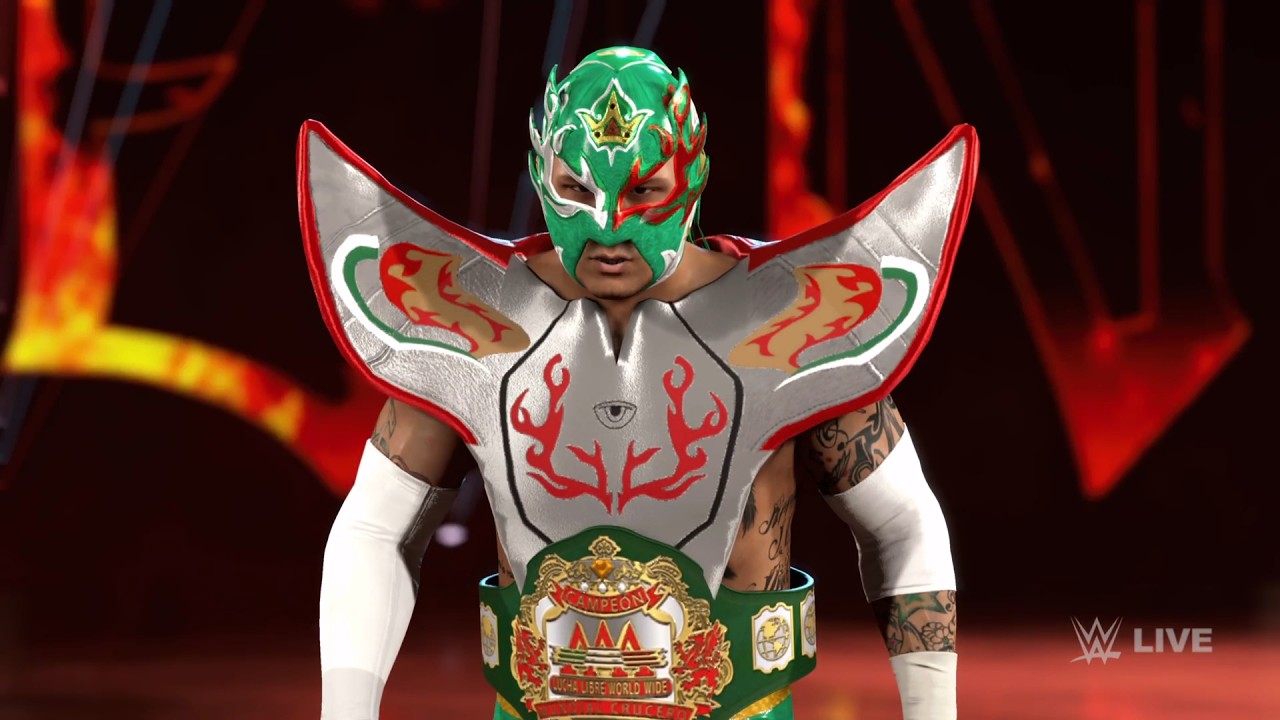 WWE 2K26 Рей Феникс против Эль Фискала Raw