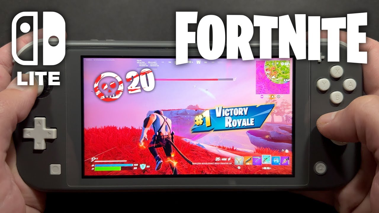 20 KILLS - Fortnite on Nintendo Switch Lite #745
