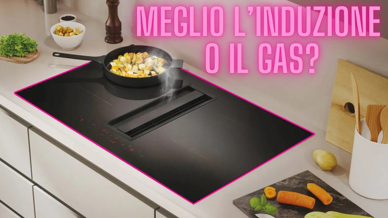 Come funziona il piano cottura a induzione e perché consuma meno di quello a gas