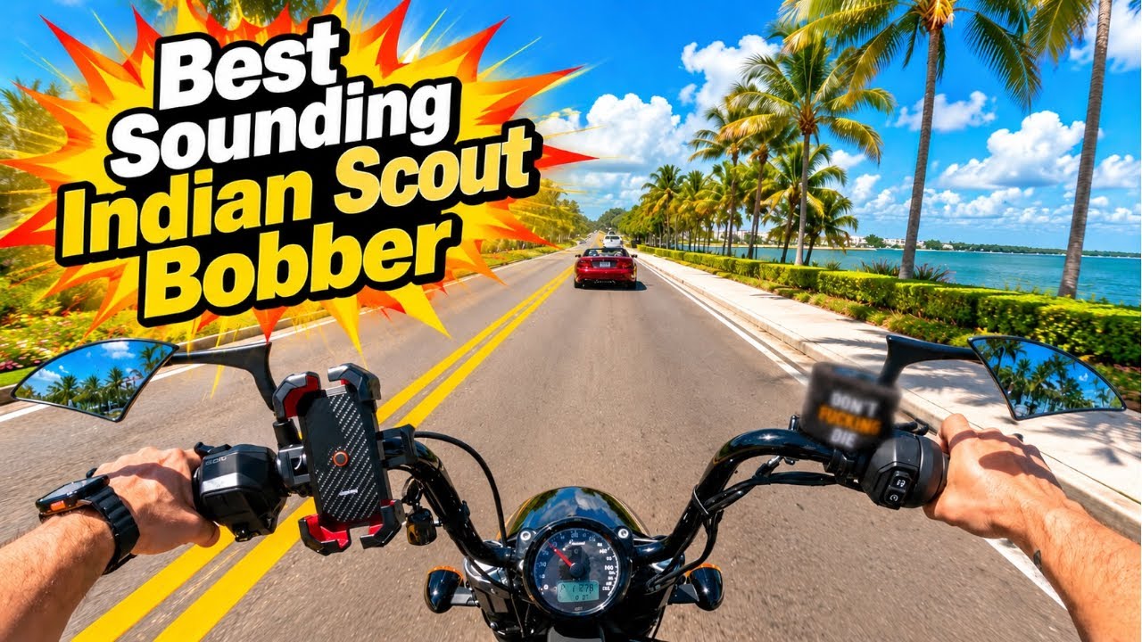 Best Sounding Indian Scout Bobber? Hear It for Yourself!