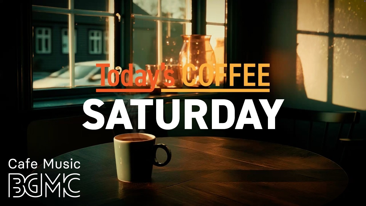 Cafe Music LIVE | Today's COFFEE SATURDAY: August Bright Cafe Jazz ☕ Smooth Jazz for Relax