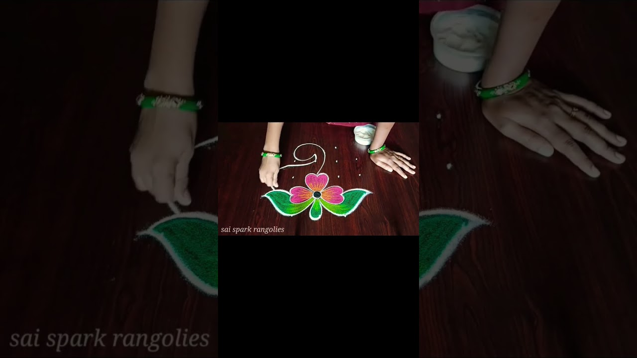 #peacock rangoli #mayil kolam | bird rangoli #latest kolangal #simple rangoli