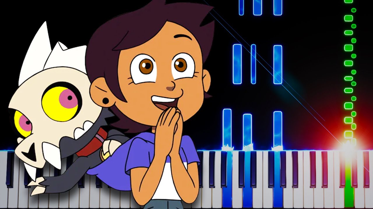 The Owl House Main Theme - Piano Tutorial