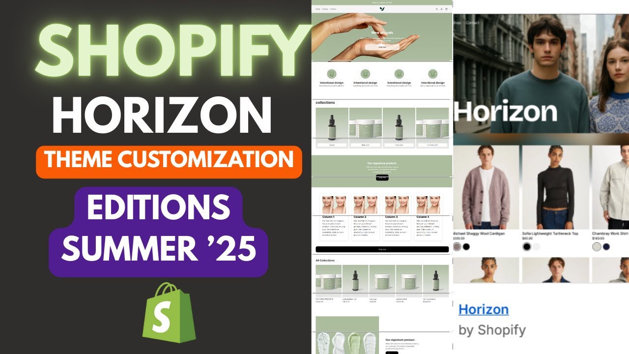 How to Use Shopify Horizon Theme for a Stunning Online Store | Horizon Theme Customization