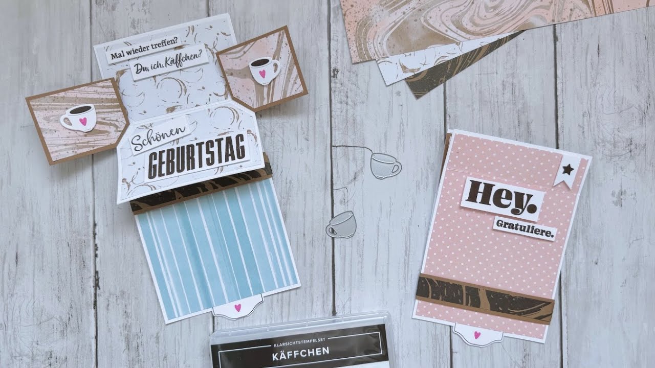 Tutorial Pop-Up-Karte mit Schmetterlings Effekt