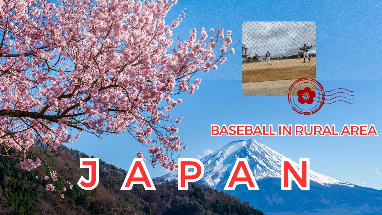 Watching a Baseball Game in Rural Japan