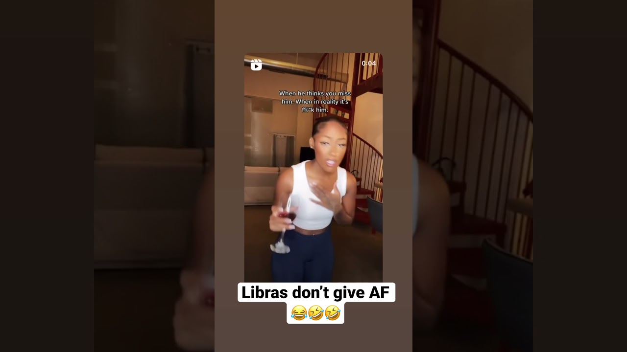 When they think you care 🤣🤣🤣😂😂 #Libra #libras #astrology #Shorts #reels