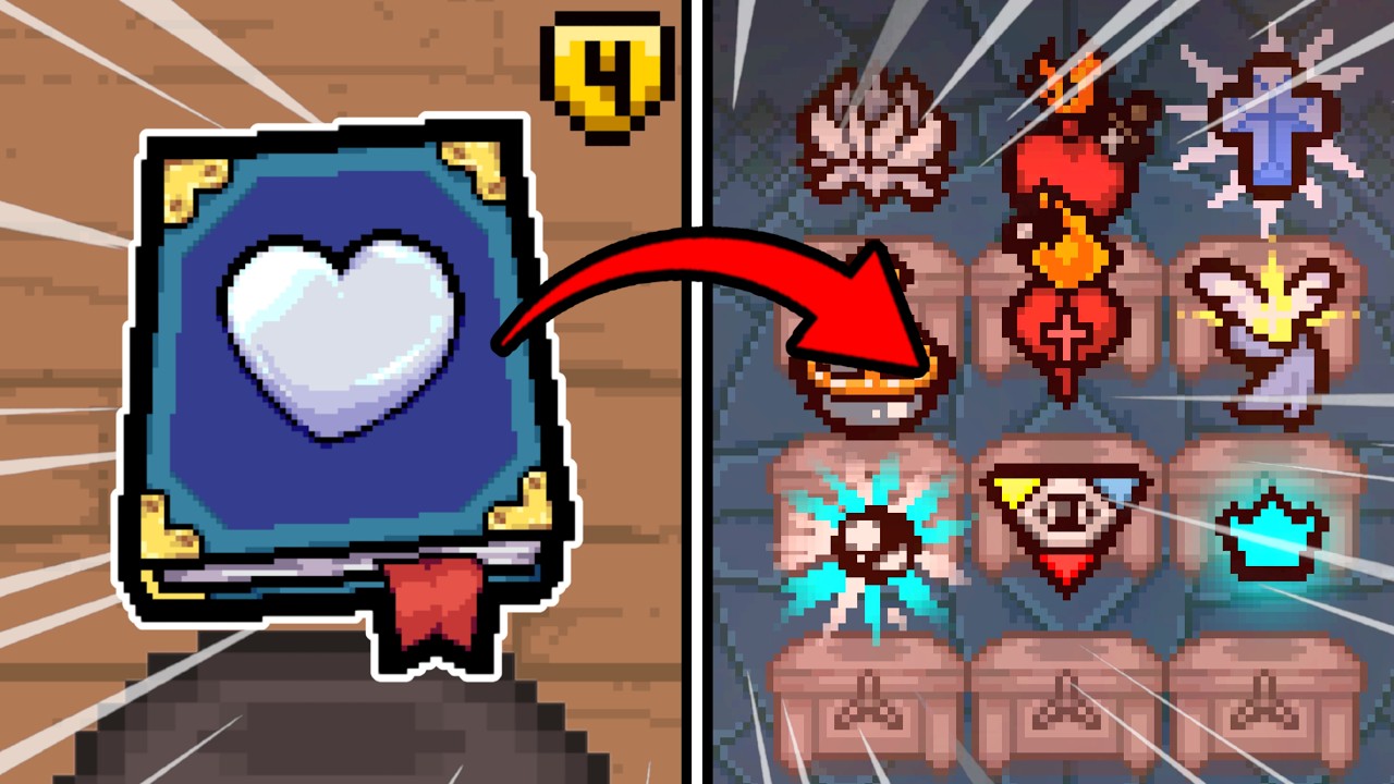 Isaac Got a NEW Active, It Gave Me INFINITE God Items