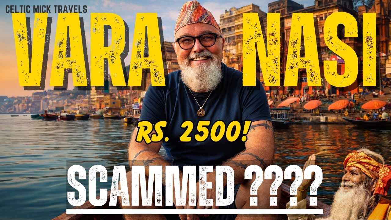 They Pulled Me Into a Boat Ride on the Ganges! Varanasi Walk Tour 😅🌅 What Really Happens in Varanasi