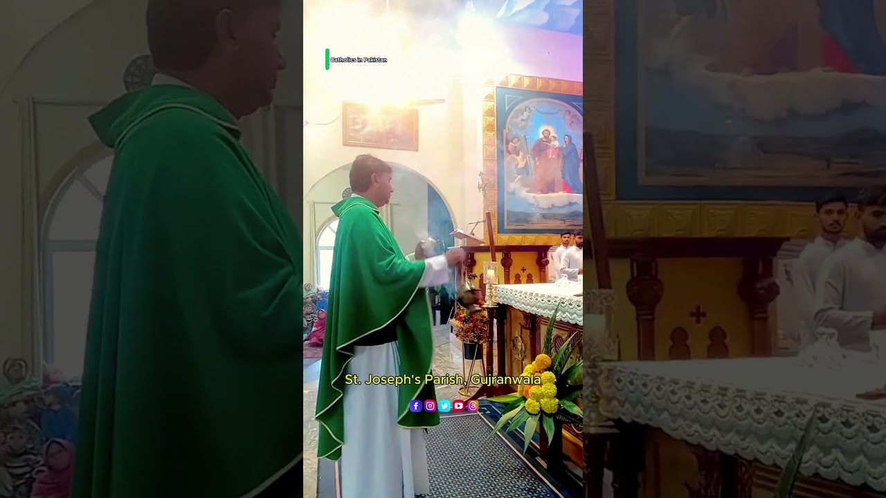 Altar Blessings | 2nd Sunday in Ordinary Time | St. Joseph's Catholic Church, Gujranwala 