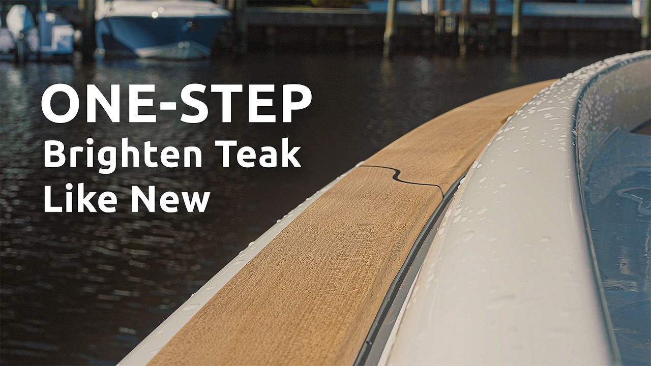 Eco-friendly Teak Cleaner (waterway safe)