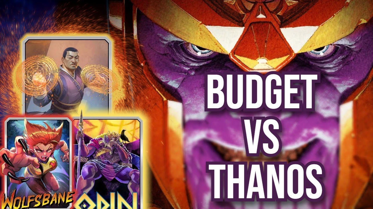 CAN MY BUDGET WONG LIST DEFEAT THANOS... *nope* | Marvel Snap