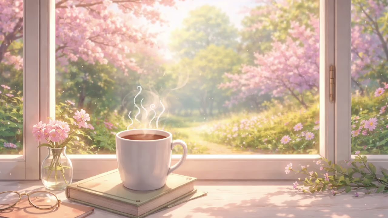 Spring Morning Coffee ☕ | Relaxing LoFi Beats | Calm Music