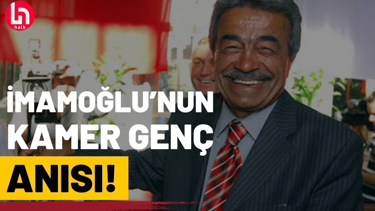İmamoğlu, Kamer Genç ile olan anısını Halk TV'de anlattı!