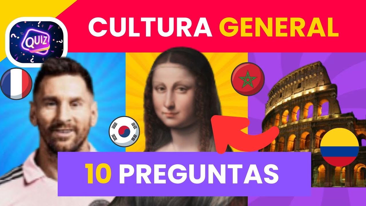 Desafia tu mente con estas preguntas de Conocimiento General 🤓🧠