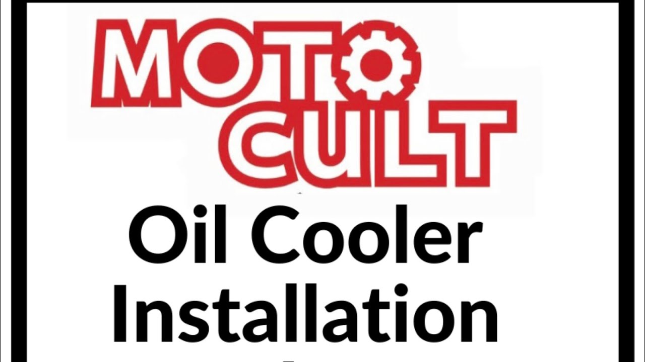 MotoCult oil cooler installation CG250