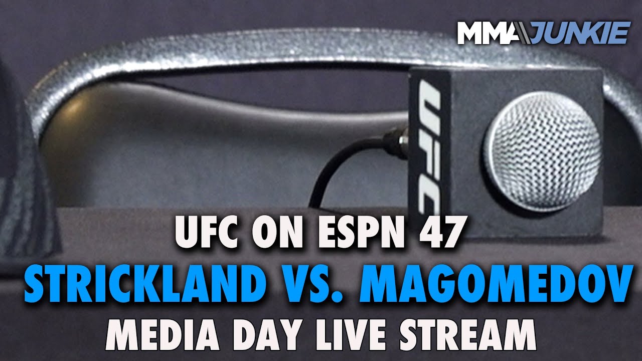 UFC on ESPN 47: Strickland vs. Magomedov Media Day | LIVE