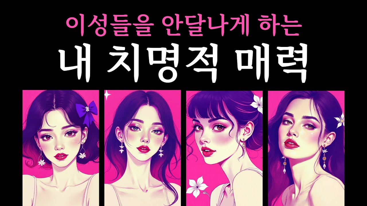 [타로] 이성들을 안달나게 하는 내 치명적 매력 ❤️ 상위 1% 매력 분석ㅣ연애운ㅣ타고난 도화살