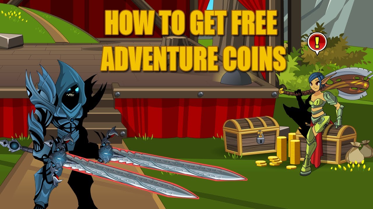 AQW - How To Get Free Adventure Coins