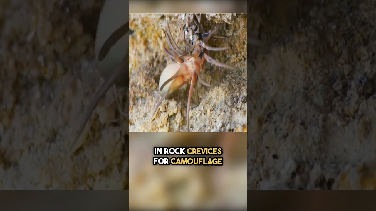 Incredible Snake Mimics Spider to Hunt Birds (watch till the end) #shorts