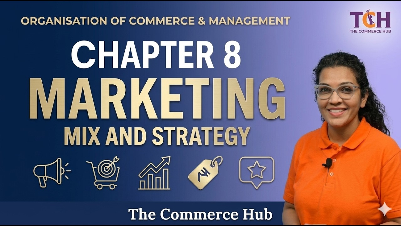 Module 01 : ORGANISATION OF COMMERCE & MANAGEMENT - SYJC (CHAPTER 8)