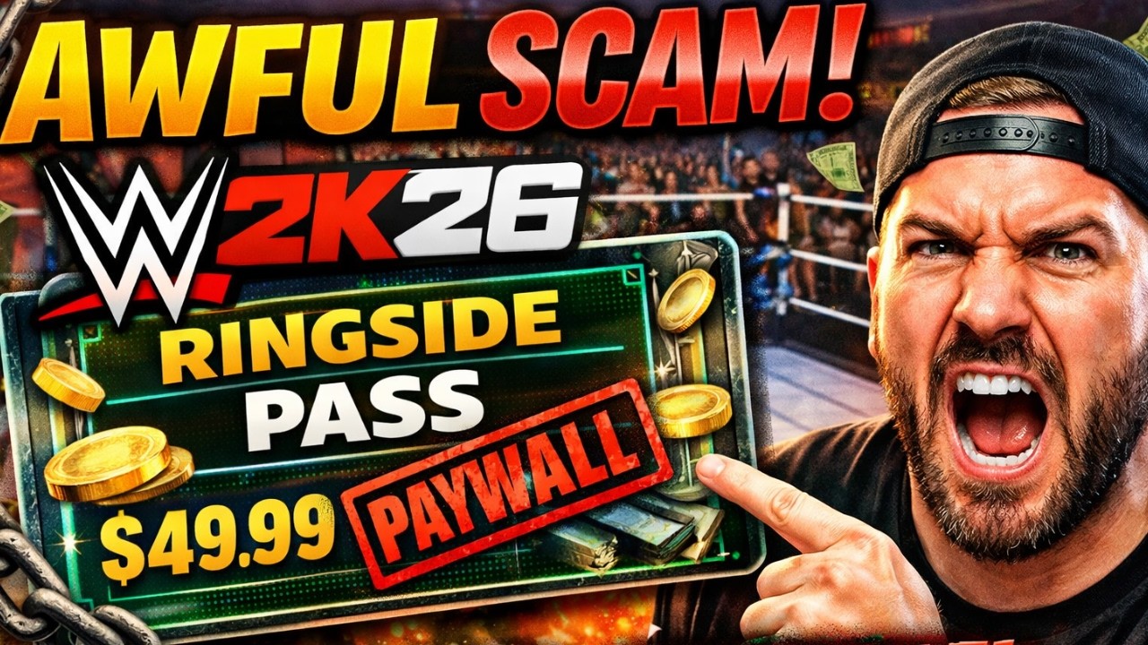 WWE 2K26’s Ringside Pass Could Ruin The Game!
