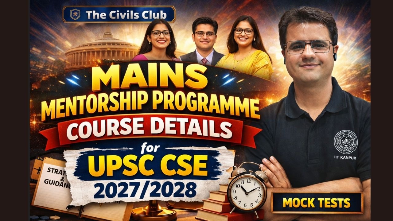 Course Details | Mains Mentorship Programme For UPSC CSE 2027/2028 #ias #upsc2027