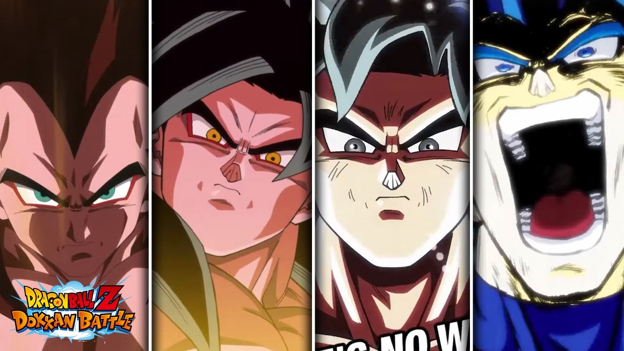 ¡REACCIÓN A LAS ANIMACIONES DE GOKU+VEGETA SSJ4 TAG LR Y GOKU UI+VEGETA SSBE TAG LR! (Dokkan Battle)