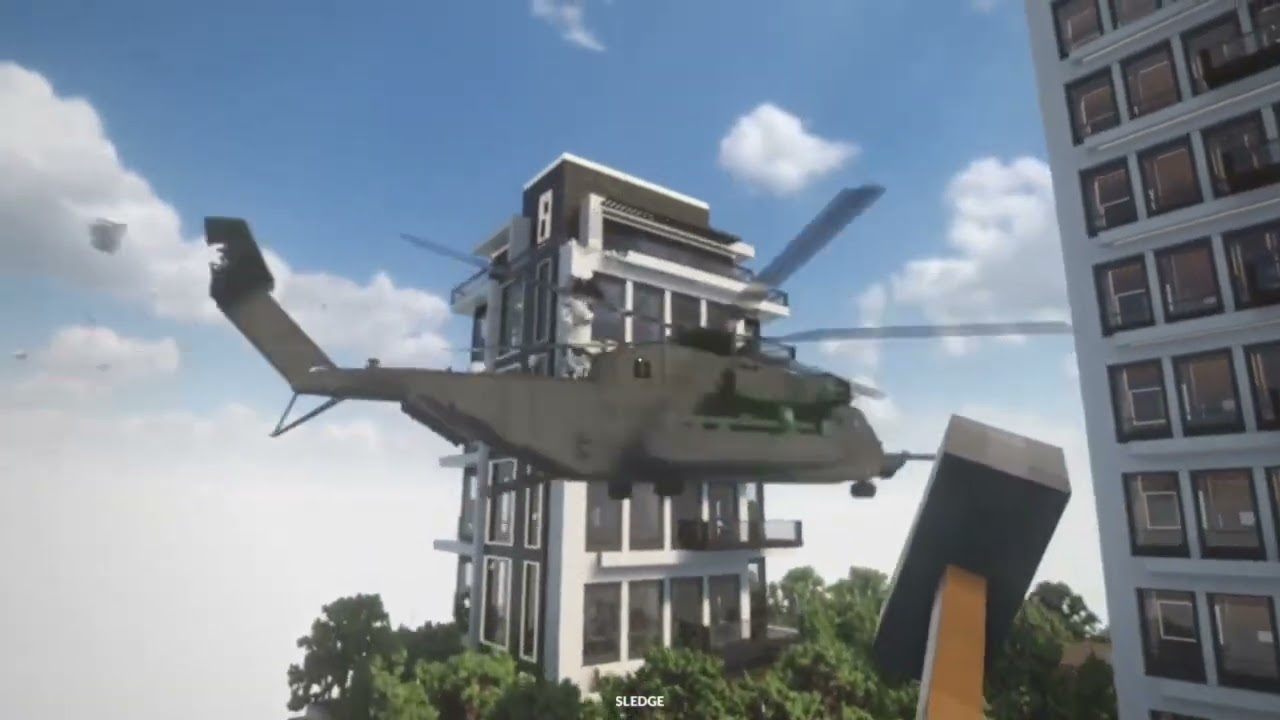 Tear down helicopter crashes