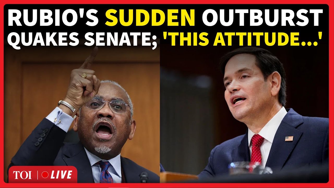 'Enough, Not Here For Lessons&rsquo;: Rubio Suddenly Yells Mid-Response During Hearing | US Senate