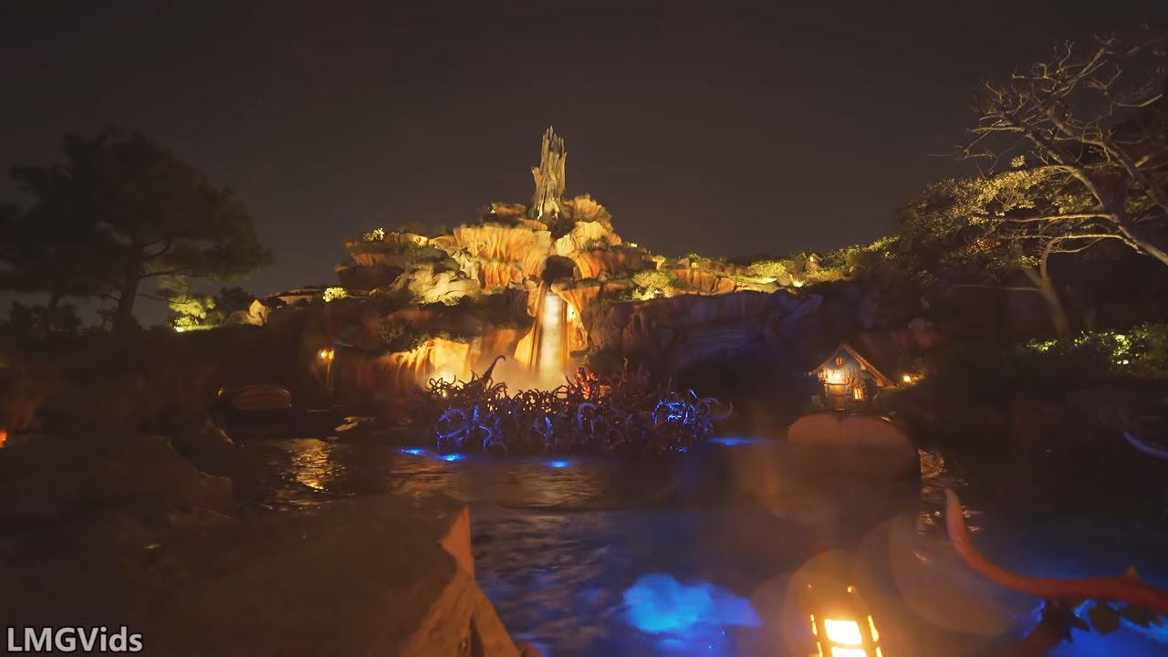 [HD] Splash Mountain/スプラッシュマウンテン 東京ディズニーランド | Tokyo Disneyland | Front Seat | Night POV |