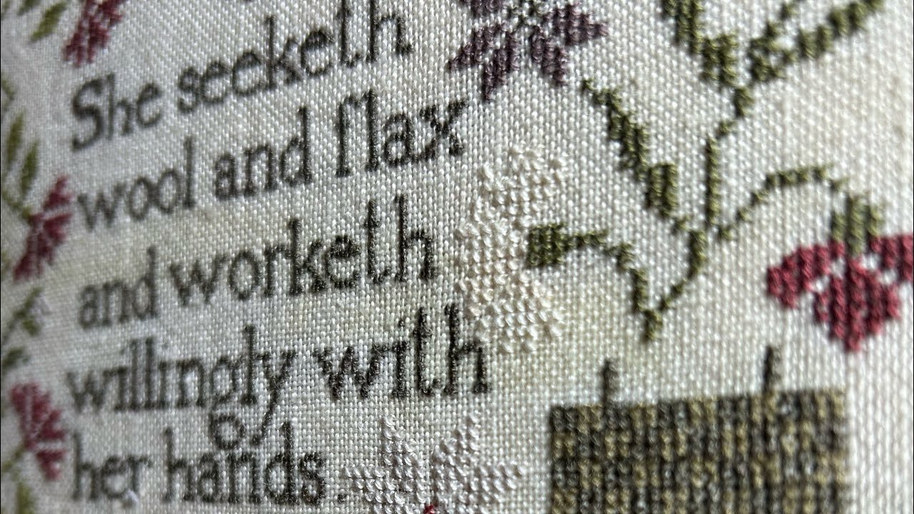 Flosstube #17-Finishes, WIPS, New Starts & Retreats!