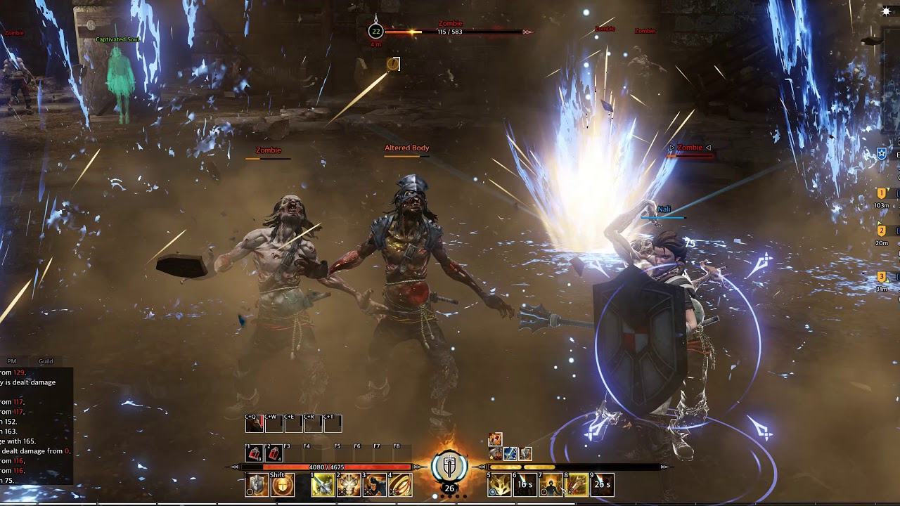 Bless Online Rebuild | Ancient Ruins Dungeon (Paladin and Guardian)