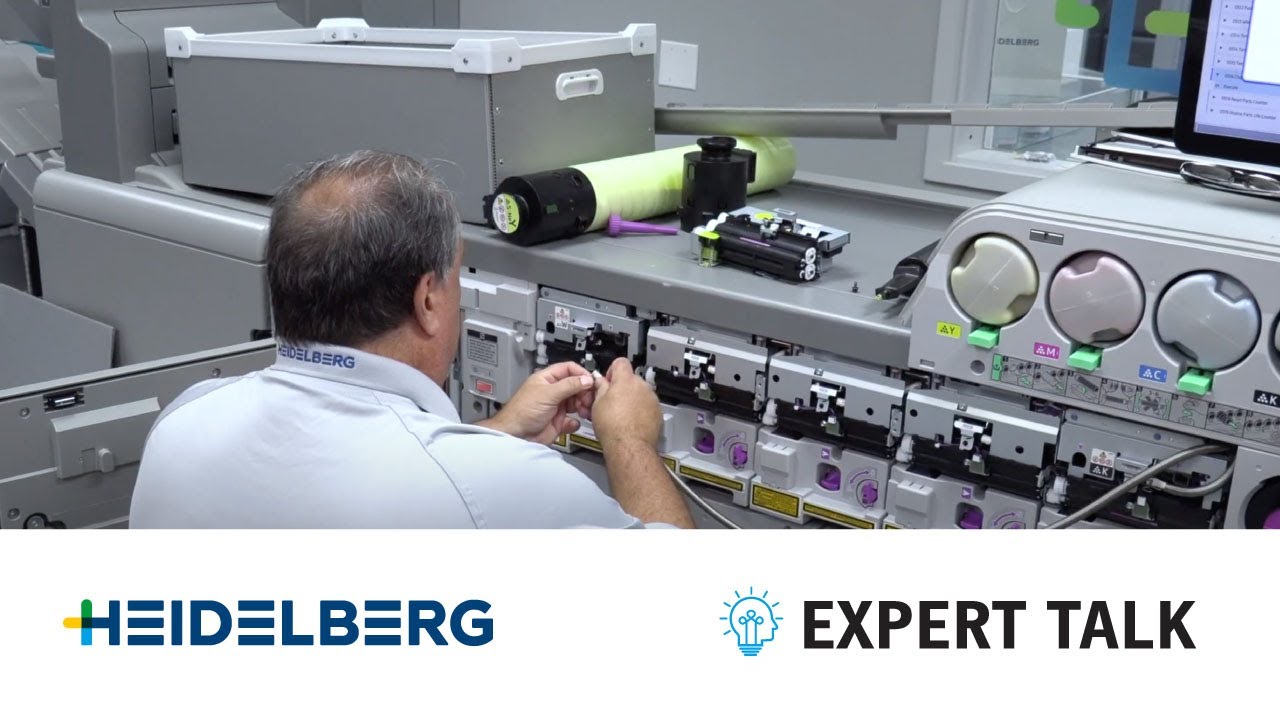 EXPERT TALK: How to change the 5th Color in Heidelberg's Versafire EV!