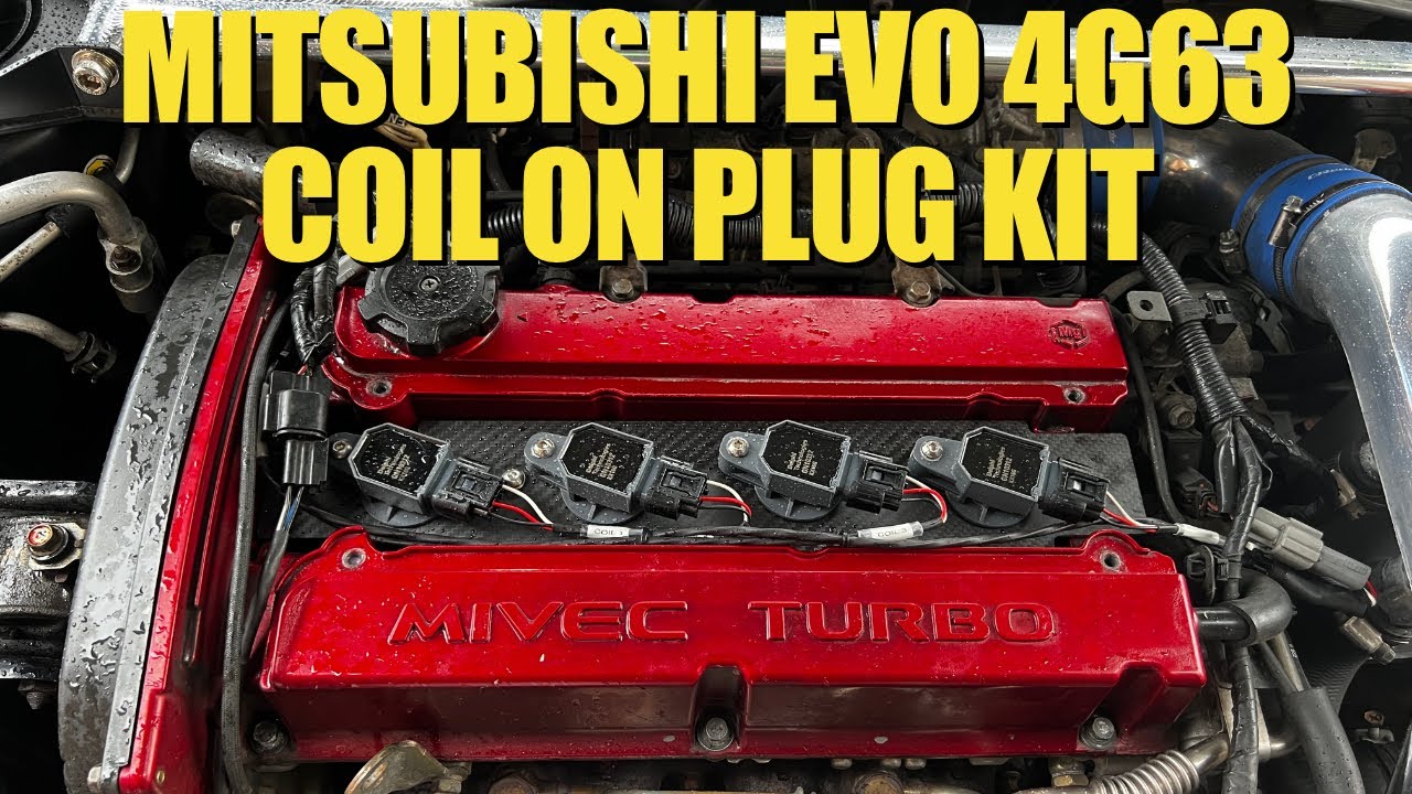 Установка комплекта свечей зажигания Mitsubishi Evo Coil On