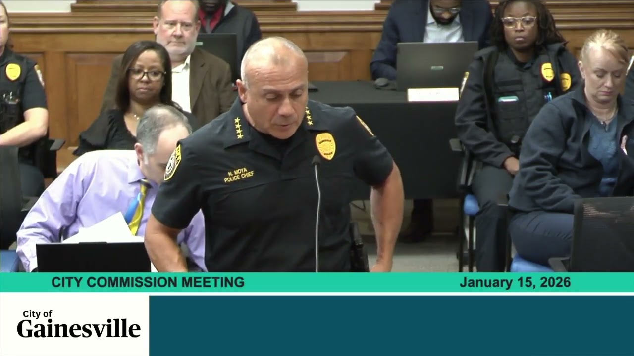 City Commission - Regular Meeting - 2026-01-15 | GNV FL