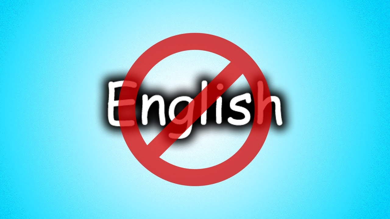 If I speak English, the video ends - Minecraft