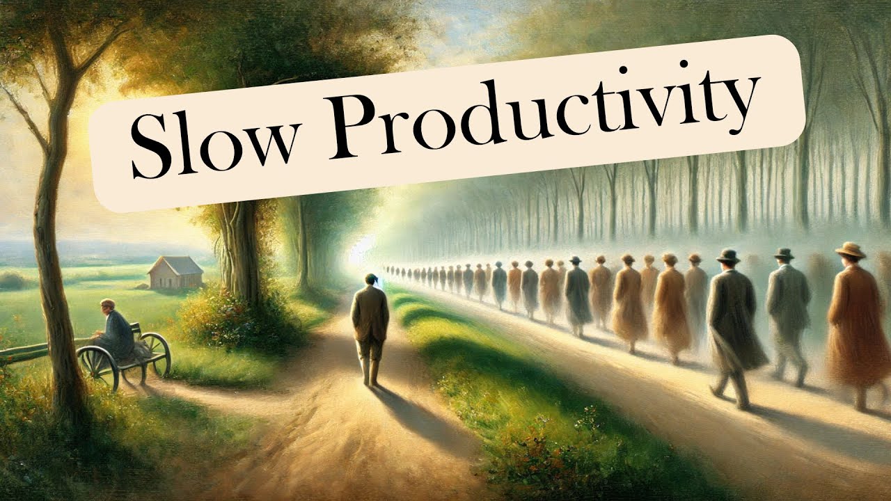 L’art Oublié Pour Réussir Sans Burn-Out : Slow Productivity de Cal Newport